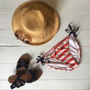 Striped Bikini Bottoms